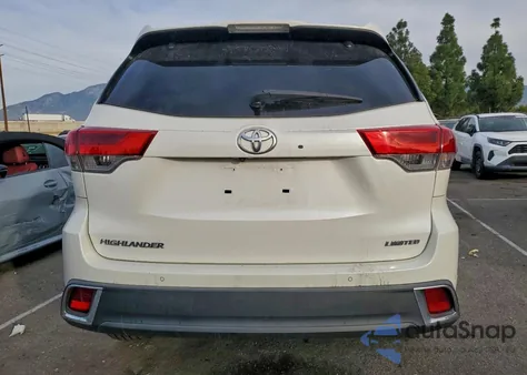 2019 Toyota Highlander Limited из США, поврежденный, VIN 5TDYZRFH0KS353431